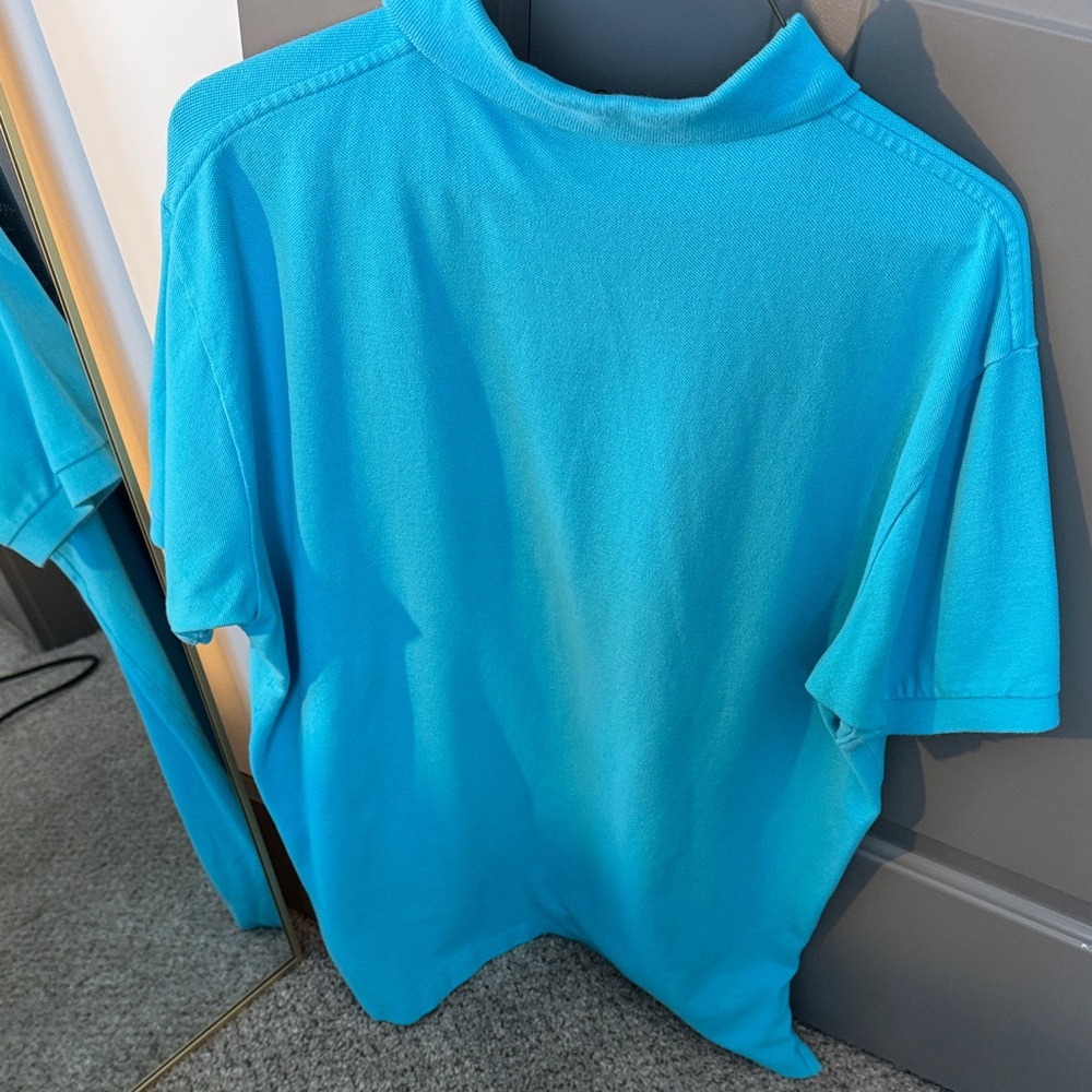 Polo by Ralph Lauren Men's Vibrant Blue Polo Shirt - Picture 3 of 3